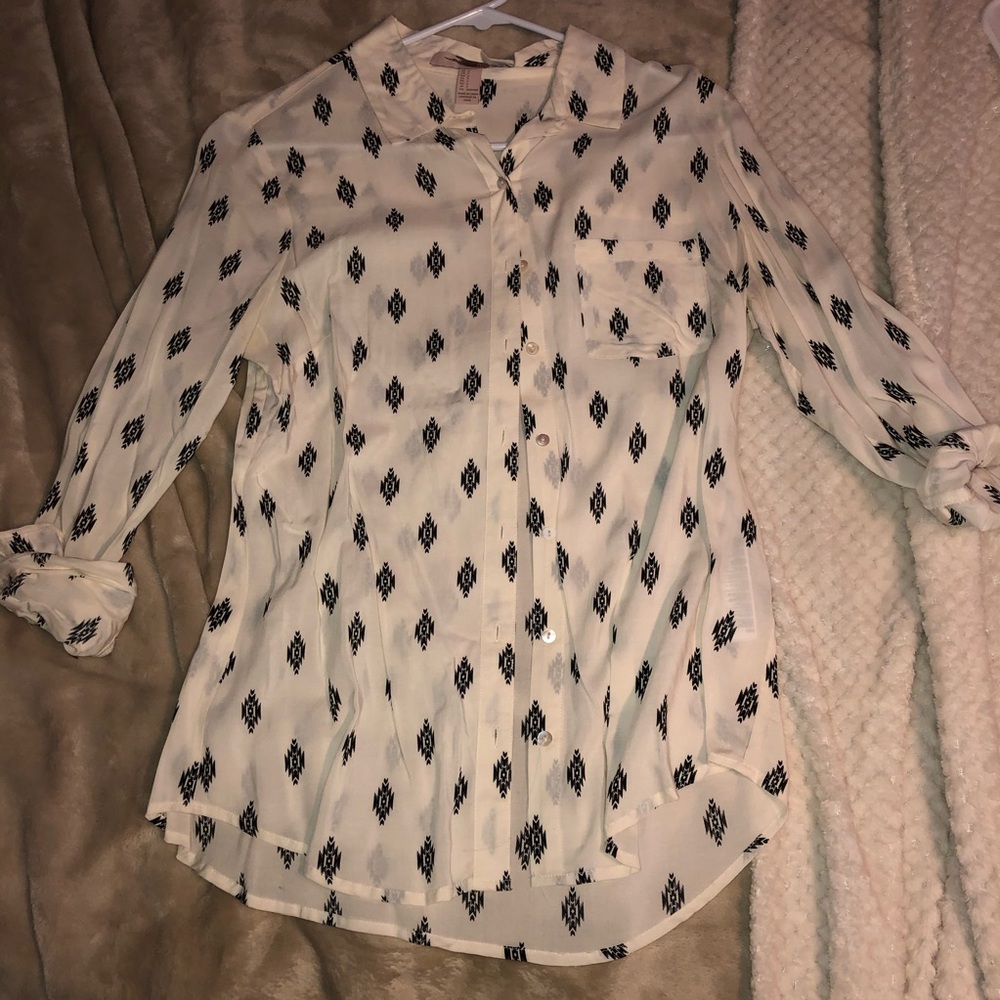 Tribal Button Down